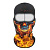 Scout Балаклава Funny face Skull on fire в Москве