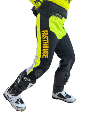 Fasthouse Брюки Grindhouse Pant Yellow-Violent в Москве