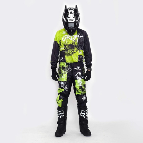 Grom Джерси MX Religion lime в Москве